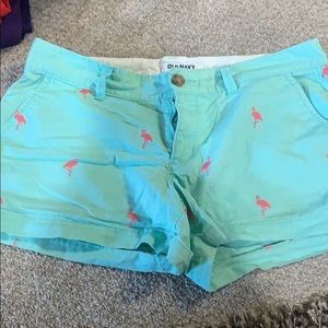 Old navy with pink flamingos. Size 4